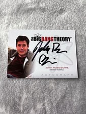 John Ross Bowie ‘Kripke’ A7 Autograph Trading Card Season 1&2 Big Bang Theory