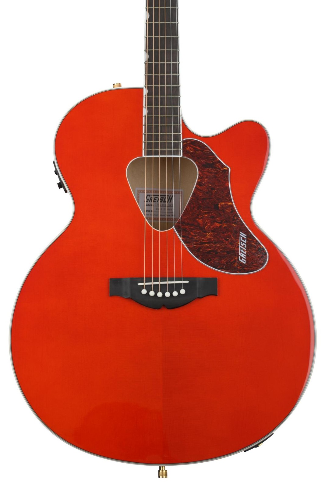 Модель Gretsch G5022CE Rancher Jumbo Cutaway - Закат в Саванне 91590₽