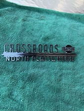 Crossroads Datsun Dealership Emblem North Platte Nebr. Excellent Condition