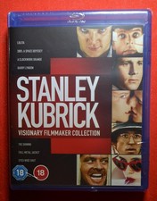 New Stanley Kubrick Visionary Filmmaker  Blu-ray Box All RegionPlay Subtitle Eng