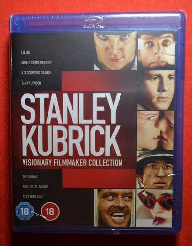 New Stanley Kubrick Visionary Filmmaker Blu-ray Box All RegionPlay Subtitle Eng - Afbeelding 1 van 6