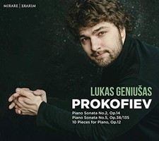 Image of Sergei Prokofiev - Prokofiev Piano Sonata No. 2 Op. 14/... - CD - F600z