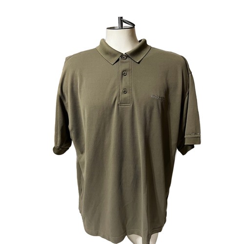 Columbia PFG Olive Green S/S Men's Polo Shirt Size XL