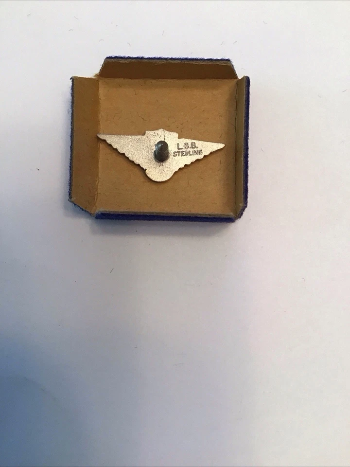 10year NACA Pin Sterling Silver NACA Is The Precursor To NASA Became NASA 1958 - Image 3 of 3