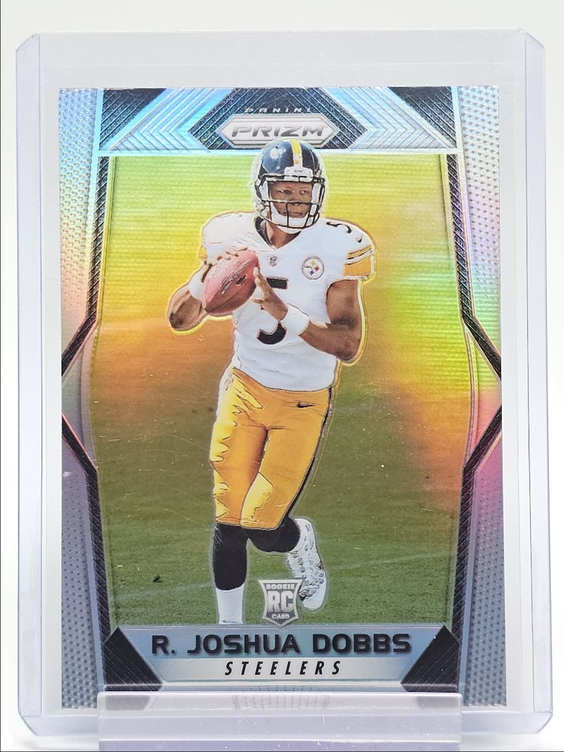 R. JOSHUA DOBBS 2017 PANINI PRIZM ROOKIE SILVER STEELERS #247 RC Q2005