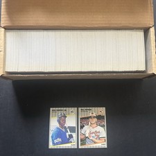 1989 Fleer Baseball Complete Set Ken Griffey Jr RC Rookie Card Bill Ripken Black