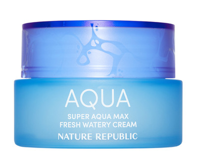 Nature Republic Super Aqua Max Fresh Watery Cream 80ml Moisturizing K-Beauty
