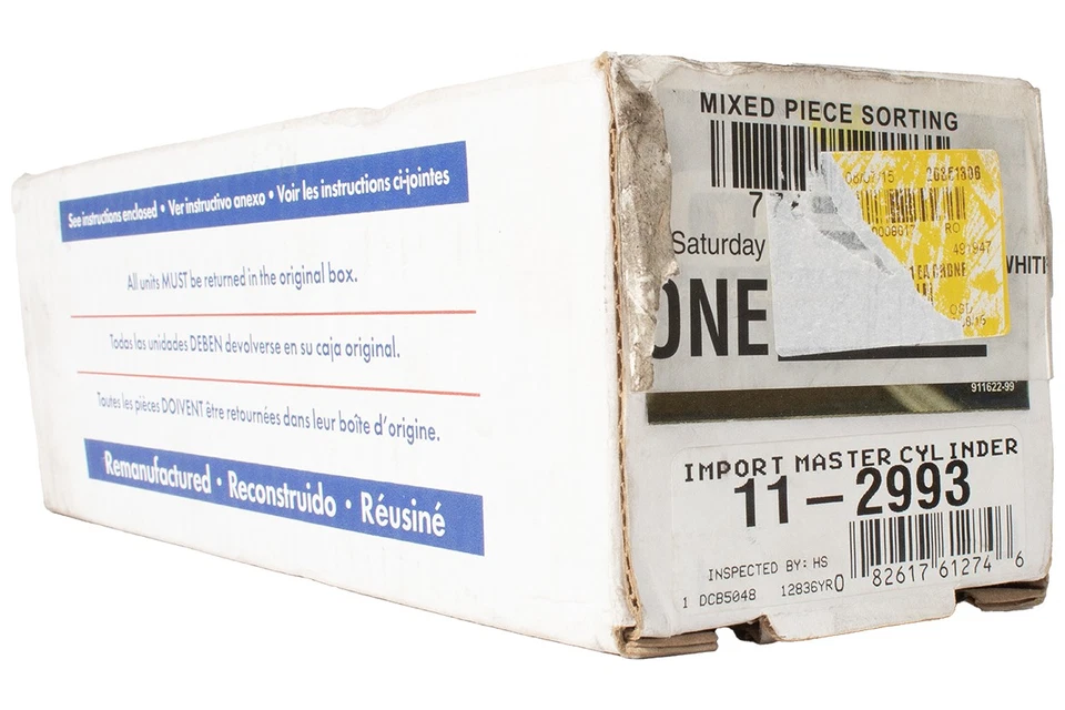 Cilindro maestro de freno Wearever para Hyundai Santa Fe 2001-06 número de pieza 11-2993 Foto 3 de 4