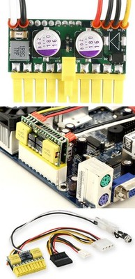 picoPSU-120 DC/DC (120 Watt) + AC/DC 84W Adapter + Stromkabel (REFU