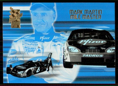 2003 Press Pass Vip Mile Master #MM8 Mark Martin
