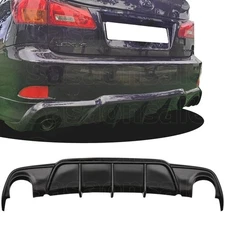 [SASA] Made for 06-13 Lexus IS250 IS350 4dr PU Rear Diffuser Bumper Lip Spoiler