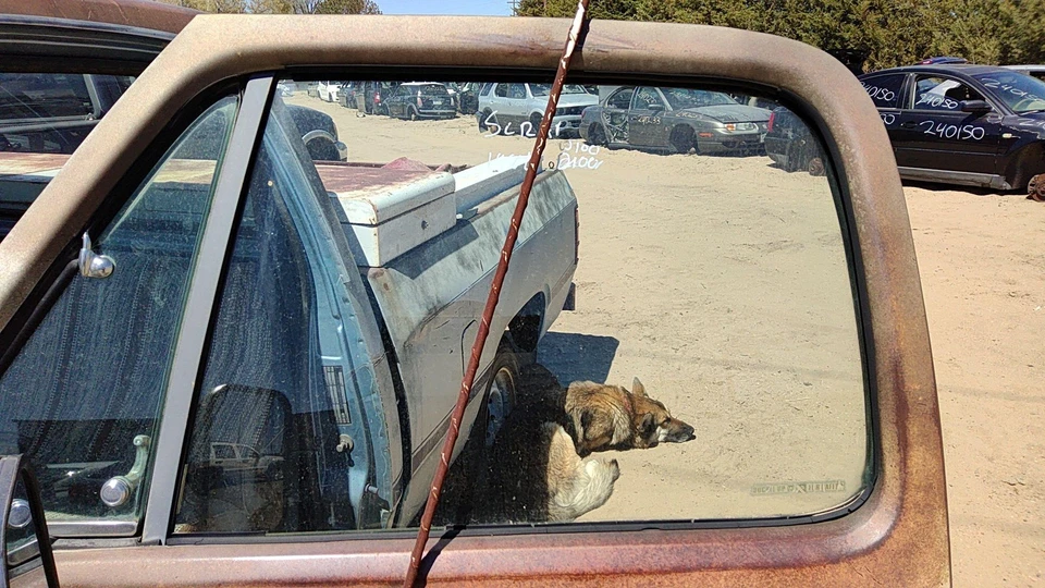 1978-1993 Dodge Ram W150 Driver porta janela frontal esquerda vidro fabricante de equipamento original 4160617 - Imagem 3 de 4