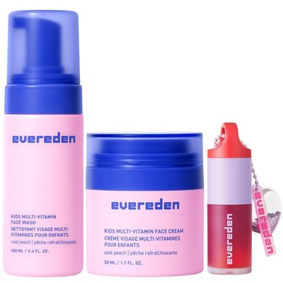Evereden Happy Kids Skin  Lips Routine - Multi-Vitamin Face Wash  Face Cream ...