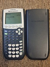 Texas Instruments TI-84 Plus Graphing Calculator w/Slipcover *Tested*