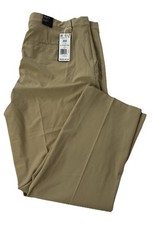 Adidas Men Ultimate365 Golf Hemp Tan Pants Regular Fit 38x30 Poly Elastane Blend