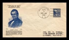 DR JIM STAMPS US COVER JAMES K POLK PRESIDENTIAL SERIES FDC BACK TAPE