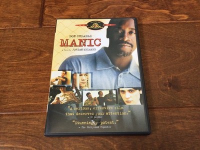 Manic (DVD, 2004) With Insert Don Cheadle Joseph Gordon-Levitt
