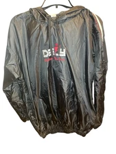 DEFY Sports Track Men’s Medium Pullover Hoodie Black Challenge Your Fear