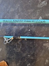 Kingfisher Deluxe 6ft Fishing Spinning Rod WLZ -16 Handle. Used Good Condition.