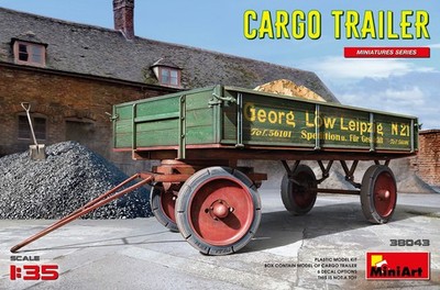 MIART-38043 Miniart 1/35 Cargo Trailer