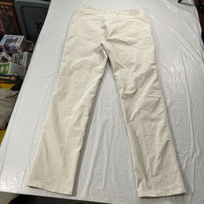 Peter Millar Pants Mens 33x32 Kahki EB66 Performance Five-Pocket Wicking