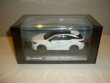 KYOSHO 1/43  LEXUS RX 500H F SPORT WHITE NOVA GLASS FLAKE 635770