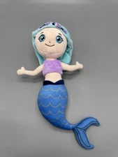 Mermaid Princess Plush Doll 12” Stuffed Animal No Tag