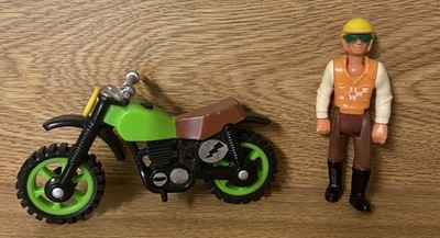 1977-1984 Fisher Price Toys Cycle Racing Team Motorcycle (dirt bike)