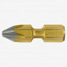 Witte Maxx Diamond Coated Bitflex Phillips Bit, #1 x 25mm