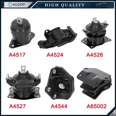 ECCPP Engine Motor Mount Kit For Acura TL 3.2L 2004-2006 6Pcs For Auto Trans