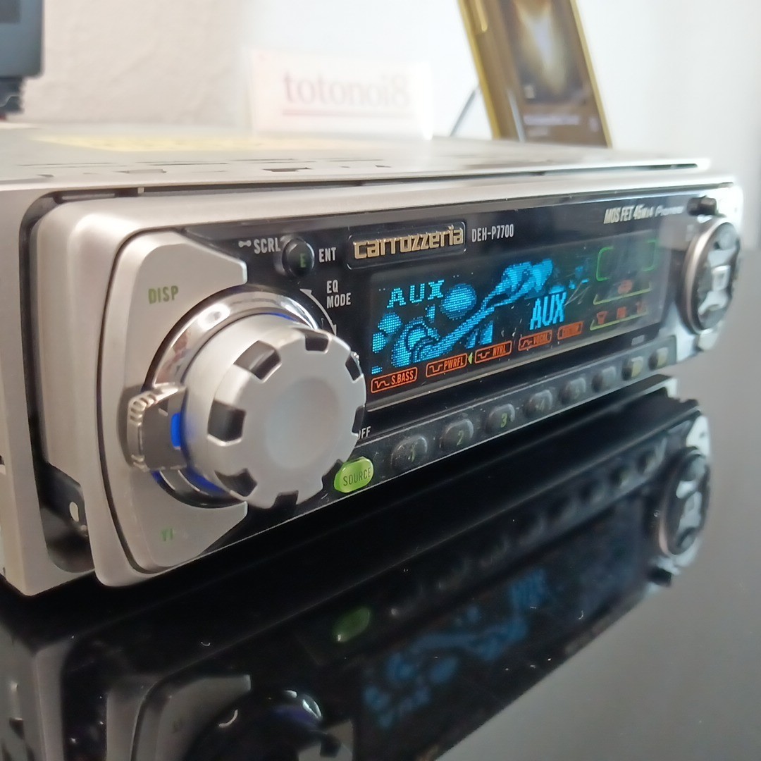 Pioneer Carrozzeria DEH-P7700 Car Audio CD EQ Bluetooth JDM