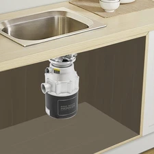 Garbage Disposal 3/4hp Food Waste Disposer Turbo Boost Kitchen Garbage Disposer