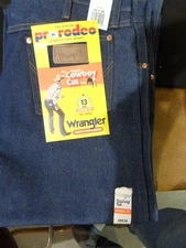 Pro Rodeo Competition Wrangler Jeans 13MWZ Original Cowboy Cut  35x36 NEW w/ Tag