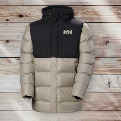 Helly Hansen Active Puffy Long Jacket Puffer Down Outdoors Terrazzo Grey XXL