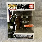 Funko Pop! Five Nights at Freddy's Dark Springtrap #242 Target Exclusive