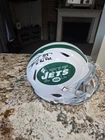 Santana Moss full size authentic signed helmet