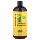Pure Castor Oil, Cold Pressed & Unrefined, Unscented, 32 fl oz (950 ml)
