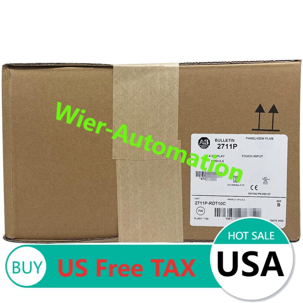 Allen-Bradley 2711P-RDT10C Plus 1000 color touch display module