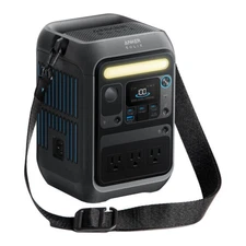 Anker SOLIX C200X Portable Power Station with 3 AC Outlets (230Wh, 300W)