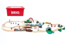 BRIO WORLD 2024 Christmas Limited Rail Set 80000-142 74 pieces For ages 3 and up