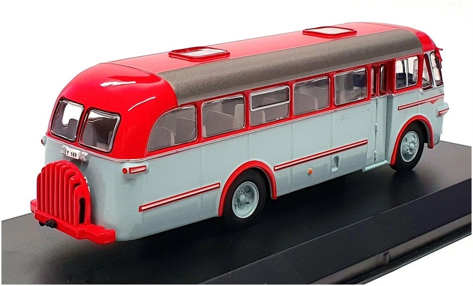 Atlas Editions 1/76 比例 4642 129 - 沃尔沃 B616 Coach - 红色/蓝色 — 第 2/4 张图片