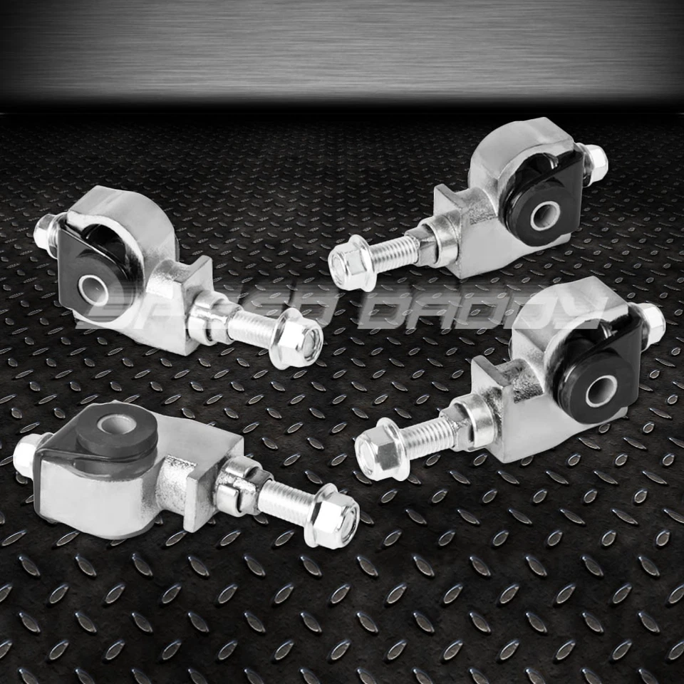 KIT DE SUSPENSIÓN DELANTERA + TRASERA CONTROL DE INCLINACIÓN + AJUSTE PARA 92-95 CIVIC EG EH PÚRPURA Foto 4 de 4