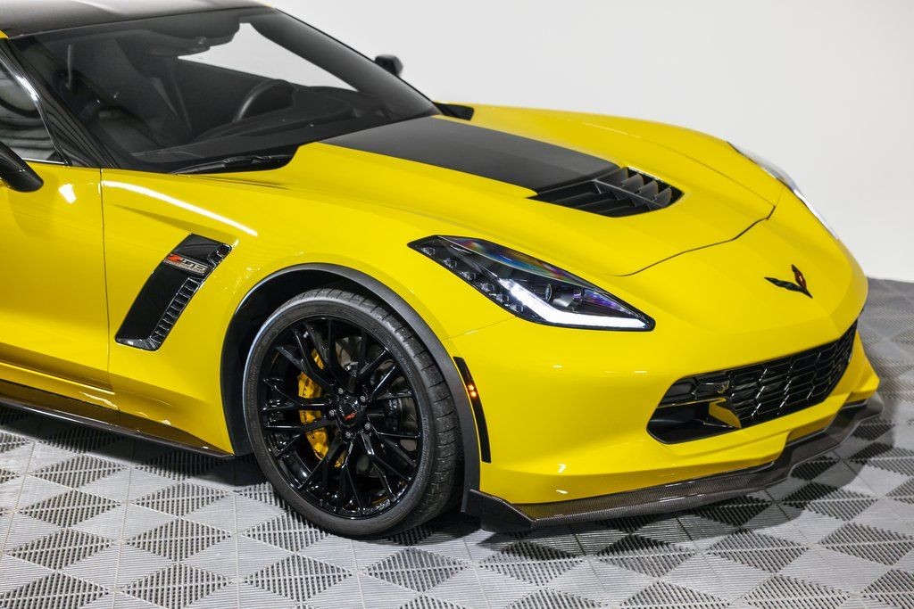 2017 Yellow Chevrolet Corvette   | C7 Corvette Photo 6