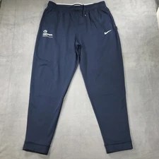 Nike Penn State Football Sweatpants Mens 2XL TEAM ISSUE Blue Therma Fit Joggers