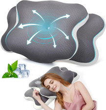 Sleep Apnea Pillow Cervical Memory Foam Cooling Neck Support Pillow