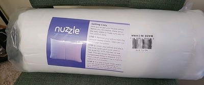 Nuzzle Zero Gravity Support Pillow Model NZ-PIL-STD - New  In Plastic