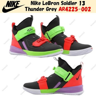 Nike LeBron Soldier 13 Thunder Grey AR4225-002 Men's Size | eBay