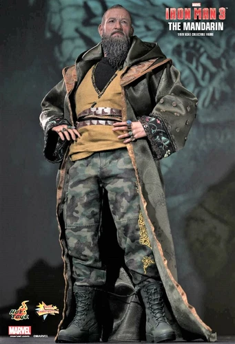 Figura The Mandarin Iron Man 3 Hot Toys MMS211 Sideshow escala 1:6 Avengers Nueva en caja  
