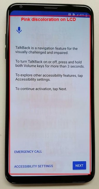 LG V30 Plus LS998 128GB Black Sprint LCD Flaw Mint Condition