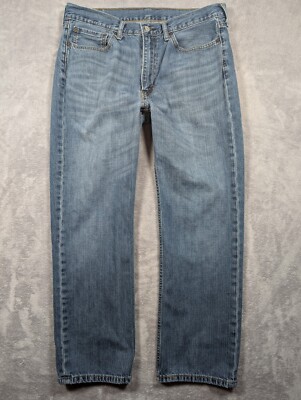 Levis 514 Jeans Mens 36x30 Denim Straight Fit Classic Streetwear Work Casual